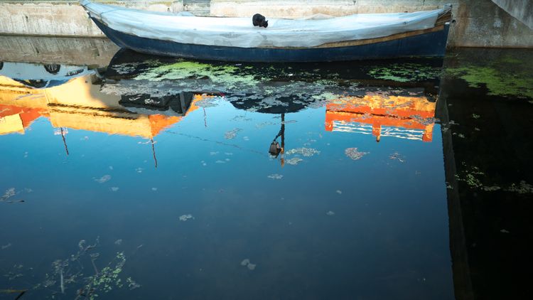 Reflections on canal