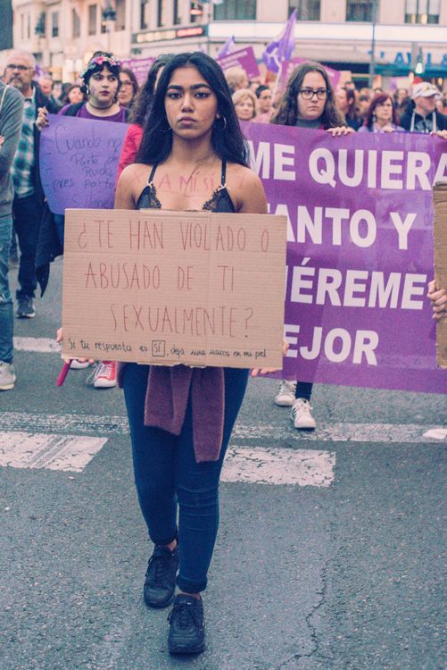 8M, Mujeres agredidas, Valencia 