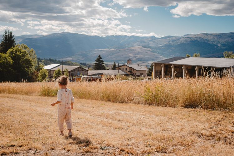 Salopette rose été 