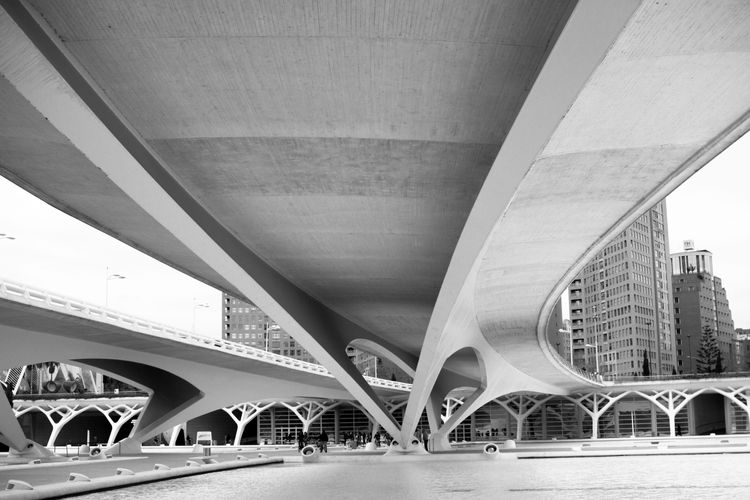 futuristic bridge perspective